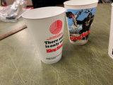 Vintage 1976 Lot of 3 King Kong Plastic Cup Movie Memorabilia