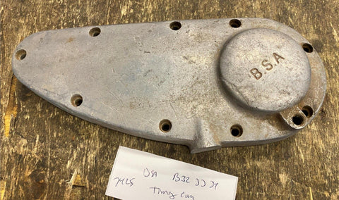 Vtg BSA Cam Timing Cover B32 b33 B34 Gold star 350 500