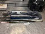 Vance Hines Slip on 4" Mufflers Harley Touring FLH Street Road Glide Ultra chrom