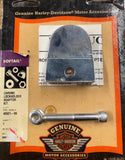 NOS Harley Chrome Lockholder Pad lock OEm Softail FLH shovelhead Motorcycle FXST