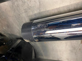 Vance Hines Slip on 4" Mufflers Harley Touring FLH Street Road Glide Ultra chrom