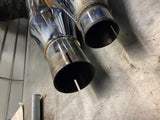 Vance Hines Slip on 4" Mufflers Harley Touring FLH Street Road Glide Ultra chrom