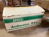 Vintage Paso Audiovoice TA2 Portable Sound System Auctioneer Loud Speaker 1972