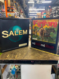 Light Up Salem cigarette Sign Advertising Tobacco 20x22 Vtg MAN Cave Garage!