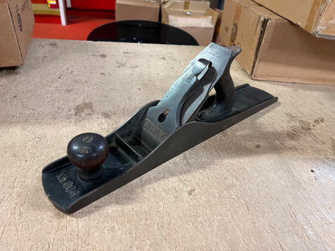 Vtg Antique Pat. 1895 Made In USA Stanley No 60 Corrugated Bottomed Wood Plane