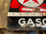1940 Texaco Sky Chief Gas Oil Petroliana sign Advertising Porcelain Service Stat