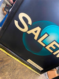 Light Up Salem cigarette Sign Advertising Tobacco 20x22 Vtg MAN Cave Garage!