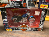 VTG 1990s Lot of 5 Maisto Harley Davidson 1/18 Scale Diecast Motorcycles NIB