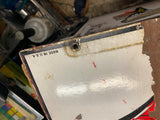 1940 Texaco Fire Chief Gas Oil Petroliana sign Advertising Porcelain Service Sta