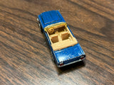 Vintage 1983 Mattel Hong Kong Hot Wheels 65' Mustang Convertible Blue
