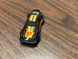 VINTAGE HOT WHEELS PORSCHE P-911 1974 THE HOT ONES GOLD WHEELS BLACK YELLOW