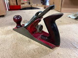 Hand Plane Vintage Worthington No 400 W 9" Long Woodworking Tool USA Red