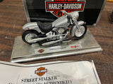 VTG 1990s Lot of 2 Maisto Harley Davidson 1/18 Scale Diecast Motorcycles