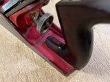 Hand Plane Vintage Worthington No 400 W 9" Long Woodworking Tool USA Red