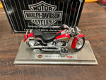 VTG 1990s Lot of 2 Maisto Harley Davidson 1/18 Scale Diecast Motorcycles