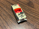 Vintage 1982 Made In Macau Matchbox 1957 Ford Thunderbird Diecast Car White