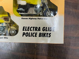 VTG 1990s Matchbox Series 2 Electra Glide Police Bikes Harley Davidson NIB
