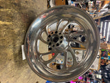 18x6 Roadwinder Rear Mag Wheel Harley Softail dyna Custom Factory Harley OEM Bil