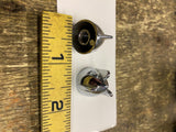 Vtg Zepplin License Plate Bolts Harley Panhead Knucklehead Shovel Old Skool Chop