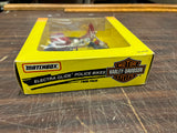 Vintage Matchbox Twin Pack Harley Davidson Electra Glide Police Bikes 1995 FT6