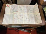 VTG 1940s Sterling Motor Fuels Pennsylvania State info/Road Map Pit Stop