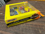 Vintage Matchbox Twin Pack Harley Davidson Electra Glide Police Bikes 1995 FT6