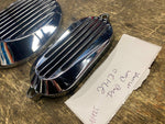 Vtg NOS Mirage Derby clutch & INspection Cover Harley softail Shovelhead 3 bolt!