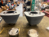 Harley Cylinders Pistons Std Bore Sportster 883 OEM 2004^ Silver
