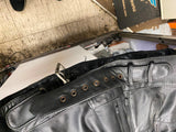 Harley Davidson Hein Gericke Leather Jacket 1980's Vtg riding coat Sylv Stallone