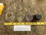 Vtg Inkwell Glass Bottles Sandford Asst Lot collectible Fountain Pen ink Aero #4