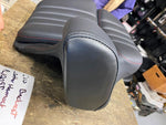 Harley Hammock Seat CVO Passenger Backrest Pad Touring Ultra FLH Red Stitch OEM