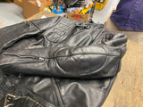 Harley Davidson Hein Gericke Leather Jacket 1980's Vtg riding coat Sylv Stallone