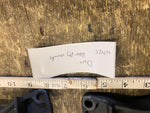 OEM Black Wrink Passenger Foot Peg Mount Bracket Harley Dyna Super Glide FXD 06^