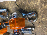 Stock Turn Signals Harley FXR Ironhead Sportster Shovelhead FX Superglide Mounts