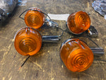 Stock Turn Signals Harley FXR Ironhead Sportster Shovelhead FX Superglide Mounts