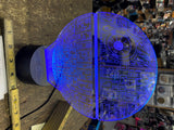 Star Wars Death Star Lamp Multi color Collectible Illusion Light Display Desk!