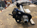 Performance Machine 0117-0028M Axle Adjuster Kit Black Touring Glide Harley FLH