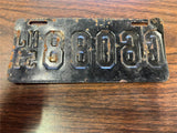 VTG Original 1951 New Jersey Motorcycle License Plate C6088 Harley Indian