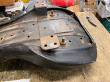 Vtg Thin Buddy Seat Harley Panhead Knucklehead UL Flathead OEM old Recover