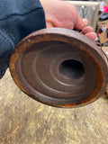 50's Vtg Art Deco Desk Top Industrial Steampunk Cast Mid Modern Century Works!