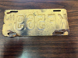 VTG Original 1967 New Jersey Motorcycle License Plate KF569 Harley Indian