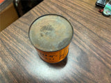 Vtg Antique 30s Elastic Kuhls Bedlast Half Pint Tin Unopened Brooklyn NY Oil Can