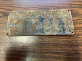 VTG Original 1940 M.F. Retail Dealer New Jersey License Plate 12667 Fuel gasolin