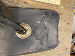 Vtg Leather Dash Cover Harley Logo Shovelhead FX FLH Superglide Wide Glide Fatbo