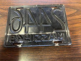 VTG Original 1949 Massachusetts Motorcycle License Plate 2446 Harley Indian