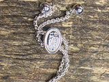 Disney Mickey Mouse Bracelet Charm Rhinestone OPen Link Chain Jewelry Serpentine