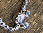 Disney Mickey Mouse Bracelet Charm Rhinestone OPen Link Chain Jewelry Serpentine