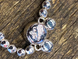 Disney Mickey Mouse Bracelet Charm Rhinestone OPen Link Chain Jewelry Serpentine