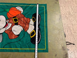Vintage 1997 NOS Disney Mickey Mouse Fall Thanksgiving Pumpkin Flag Banner NWT