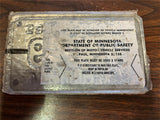 VTG Original 1974 Minnesota Motorcycle License Plate 73049 Harley Indian NIB